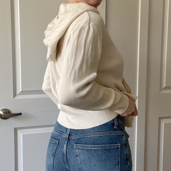 90s Ralph Lauren Knit Hoodie (M) - Picture 9 of 16